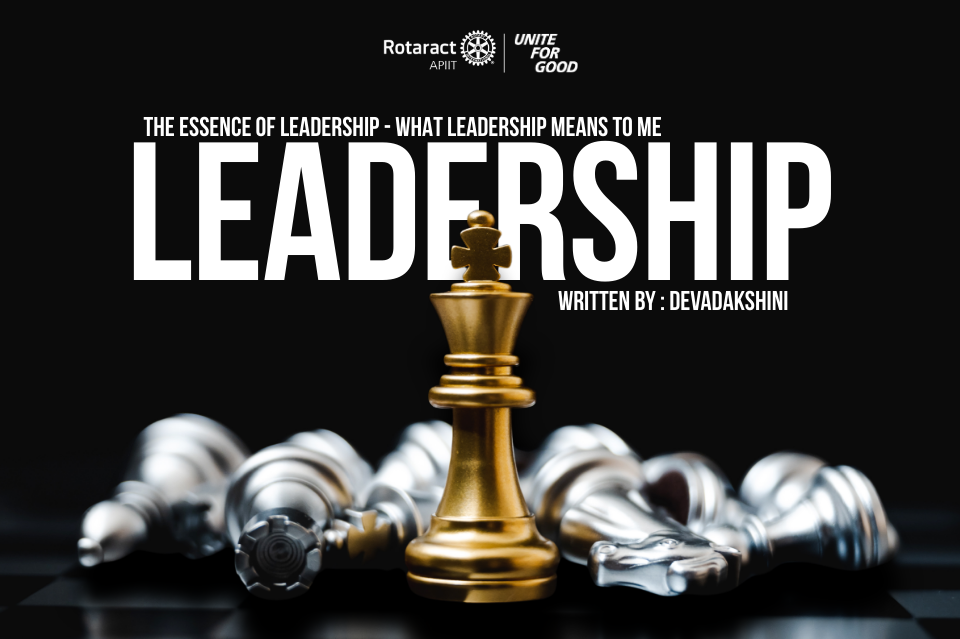 THE ESSENCE OF LEADERSHIP